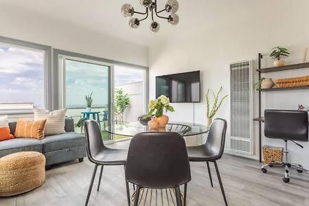 Amazing Ocean View - Luxury Manhattan Beach 1 Bedroom - Parking Kültér fotó